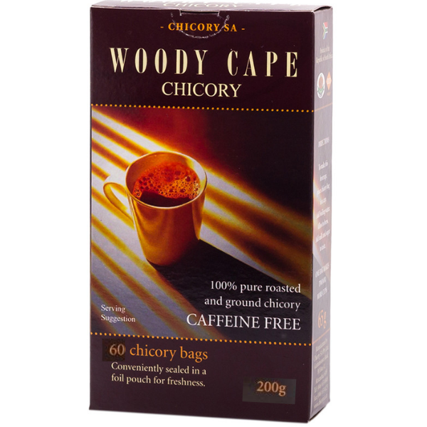 HEALTH CONNECTION WHOLEFOODS - Woody Cape Chicory 200g - 60 Bags | One Life Health