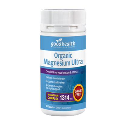 GOOD HEALTH - Organic Magnesium Ultra 60 Tablets | One Life Health