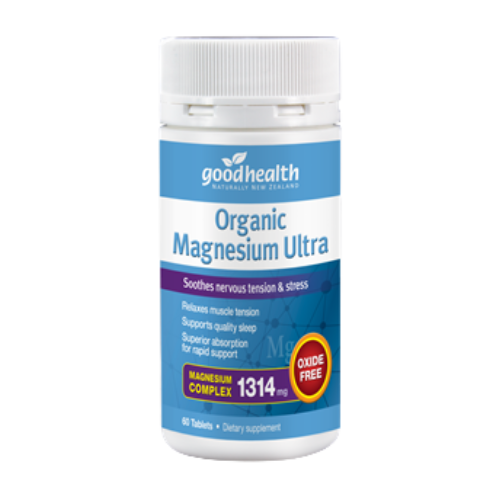 GOOD HEALTH - Organic Magnesium Ultra 60 Tablets | One Life Health