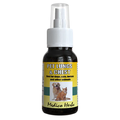 MEDICO HERBS - Pet Lungs & Chest Spray 50ml | One Life Health