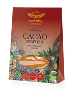 SOARING FREE SUPERFOODS - Cacao Powder, Organic, Raw 200g