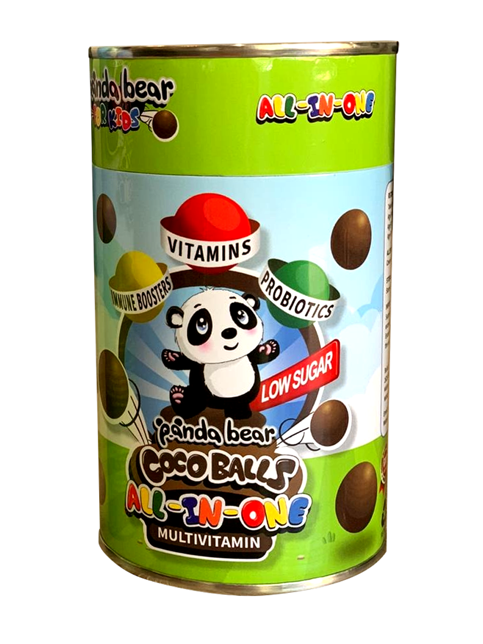 PANDA BEAR FOR KIDS - All-In-One Cocoballs 60 Servings | One Life Health