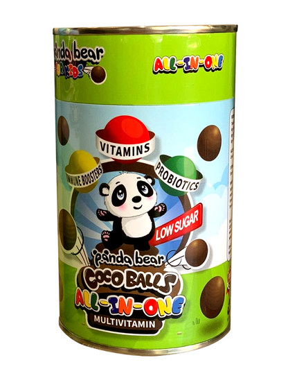 PANDA BEAR FOR KIDS - All-In-One Cocoballs 60 Servings | One Life Health
