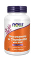 NOW®  - Glucosamine & Chondroitin With MSM - 90 Veg Capsules