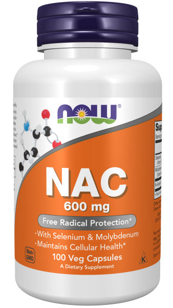 NOW®  - Nac 600 mg - 100 Veg Capsules | One Life Health