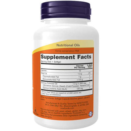 NOW®  - Super Primrose 1300 mg - 60 Softgels | One Life Health