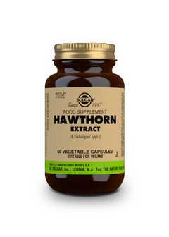 SOLGAR - Hawthorn Extract Extract – 60 Vegetable Capsules