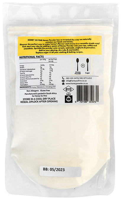 HONEY SO FINE GREENSTONE - 250g Honey Powder | One Life Health