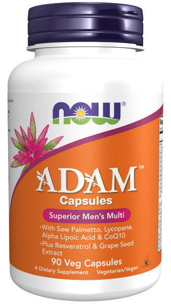 NOW®  - Adam Men'S Multiple Vitamin - 90 Veg Capsules | One Life Health