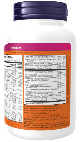NOW®  - Adam Men'S Multiple Vitamin - 90 Veg Capsules | One Life Health