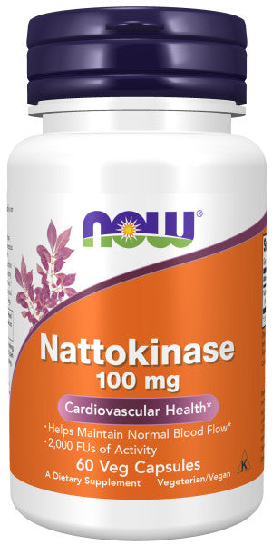 NOW®  - Nattokinase 100 mg - 60 Veg Capsules | One Life Health