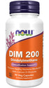 NOW®  - DIM 200 Diindolylmethane - 90 Veg Capsules