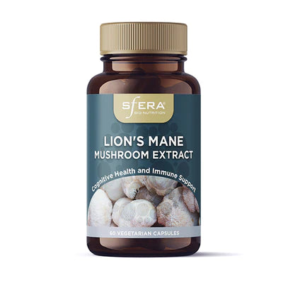 SFERA BIO NUTRITION - Lion’S Mane Mushroom Extract 60 Capsules | One Life Health