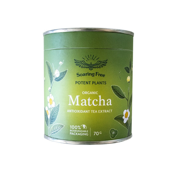 SOARING FREE SUPERFOODS - Matcha, Organic 70g | One Life Health