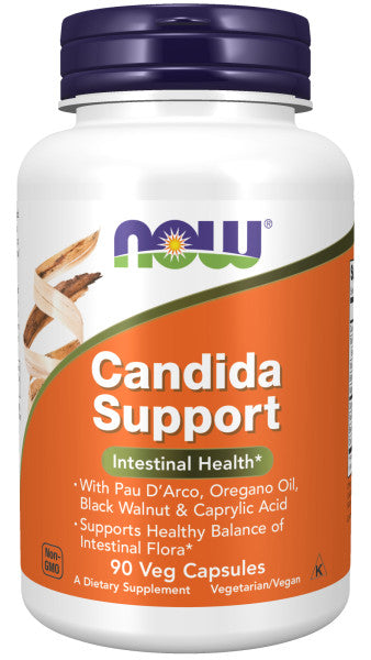 NOW®  - Candida Support - 90 Veg Capsules | One Life Health
