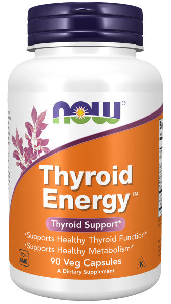 NOW®  - Thyroid Energy - 90 Veg Capsules | One Life Health