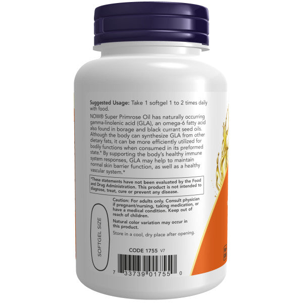 NOW®  - Super Primrose 1300 mg - 60 Softgels | One Life Health