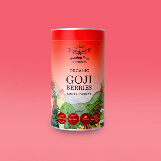 SOARING FREE SUPERFOODS - Goji Berries, Organic  500g | One Life Health