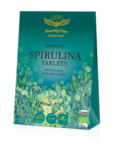 SOARING FREE SUPERFOODS - Spirulina Powder, Organic 200g