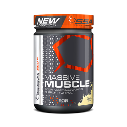 SSA CORE SERIES - Massive Muscle - Vanilla Cream 908g | One Life Health
