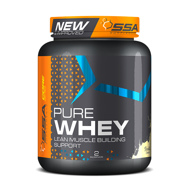 SSA CORE SERIES - Pure Whey 2Kg - Vanilla Cream | One Life Health