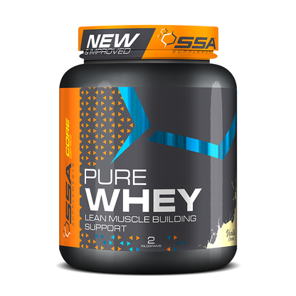 SSA CORE SERIES - Pure Whey 2Kg - Vanilla Cream | One Life Health