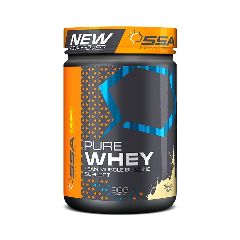 SSA CORE SERIES - Pure Whey 908g - Vanilla Cream | One Life Health