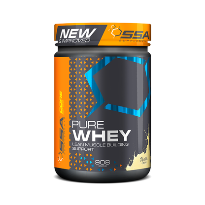 SSA CORE SERIES - Pure Whey 908g - Vanilla Cream | One Life Health