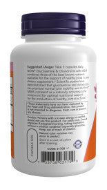 NOW®  - Glucosamine & Chondroitin With MSM - 90 Veg Capsules | One Life Health