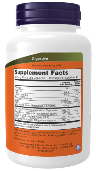 NOW®  - Candida Support - 90 Veg Capsules | One Life Health