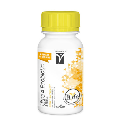 NUTRILIFE - Ultra 4 Probiotic 8 Billion 30 Capsules | One Life Health