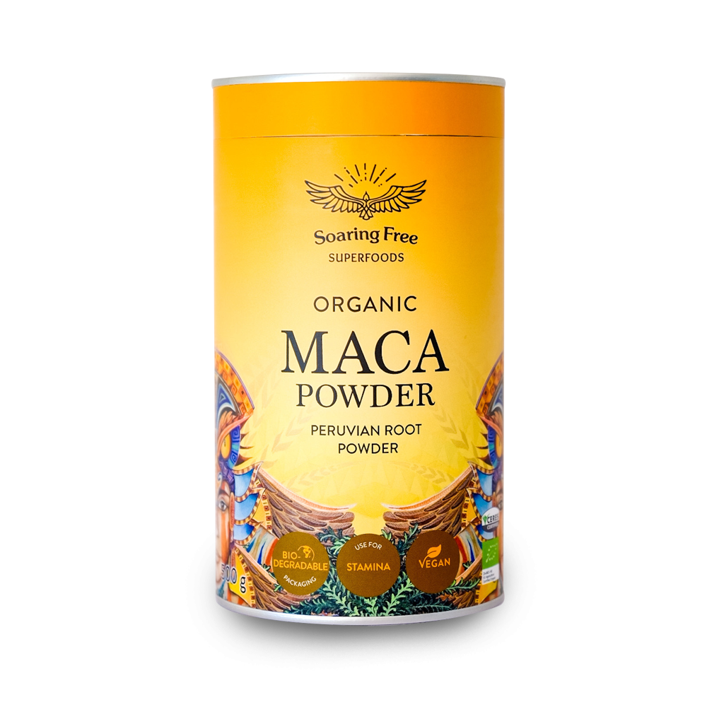 SOARING FREE SUPERFOODS - Maca Yellow Powder, Organic 500g | One Life Health