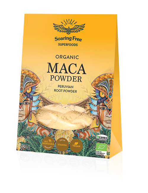 SOARING FREE SUPERFOODS - Maca Yellow Powder, Organic 200g | One Life Health