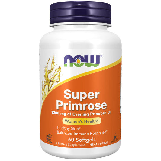 NOW®  - Super Primrose 1300 mg - 60 Softgels | One Life Health
