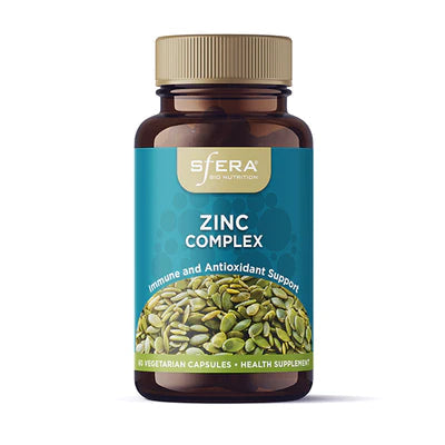 SFERA BIO NUTRITION - Zinc Complex 60 Capsules | One Life Health